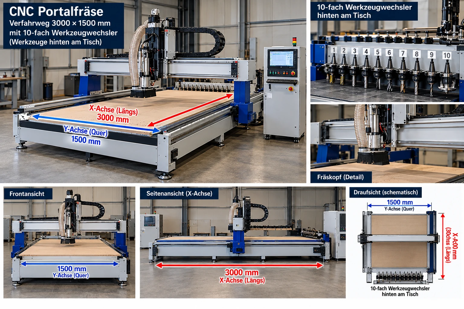 CNC-Portalfräse